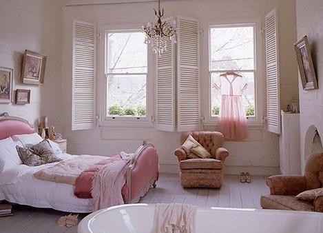 卡哇伊女生可爱粉色房间图片