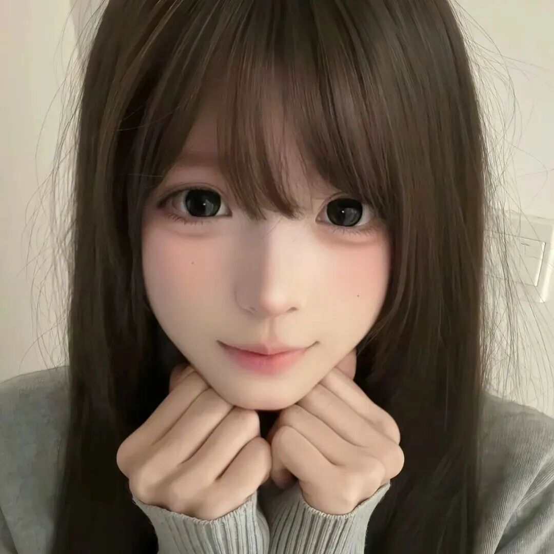 可爱女头像真人图片大全 女生头像图片大全