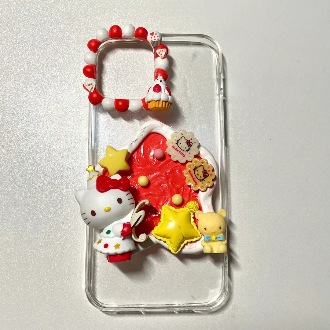 可爱风奶油胶手机壳样图 好看简单的奶油胶手机壳图片