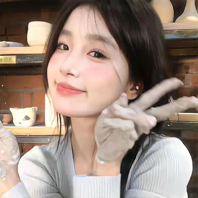 唯美朦胧模糊女生头像 高级模糊感头像女真人图