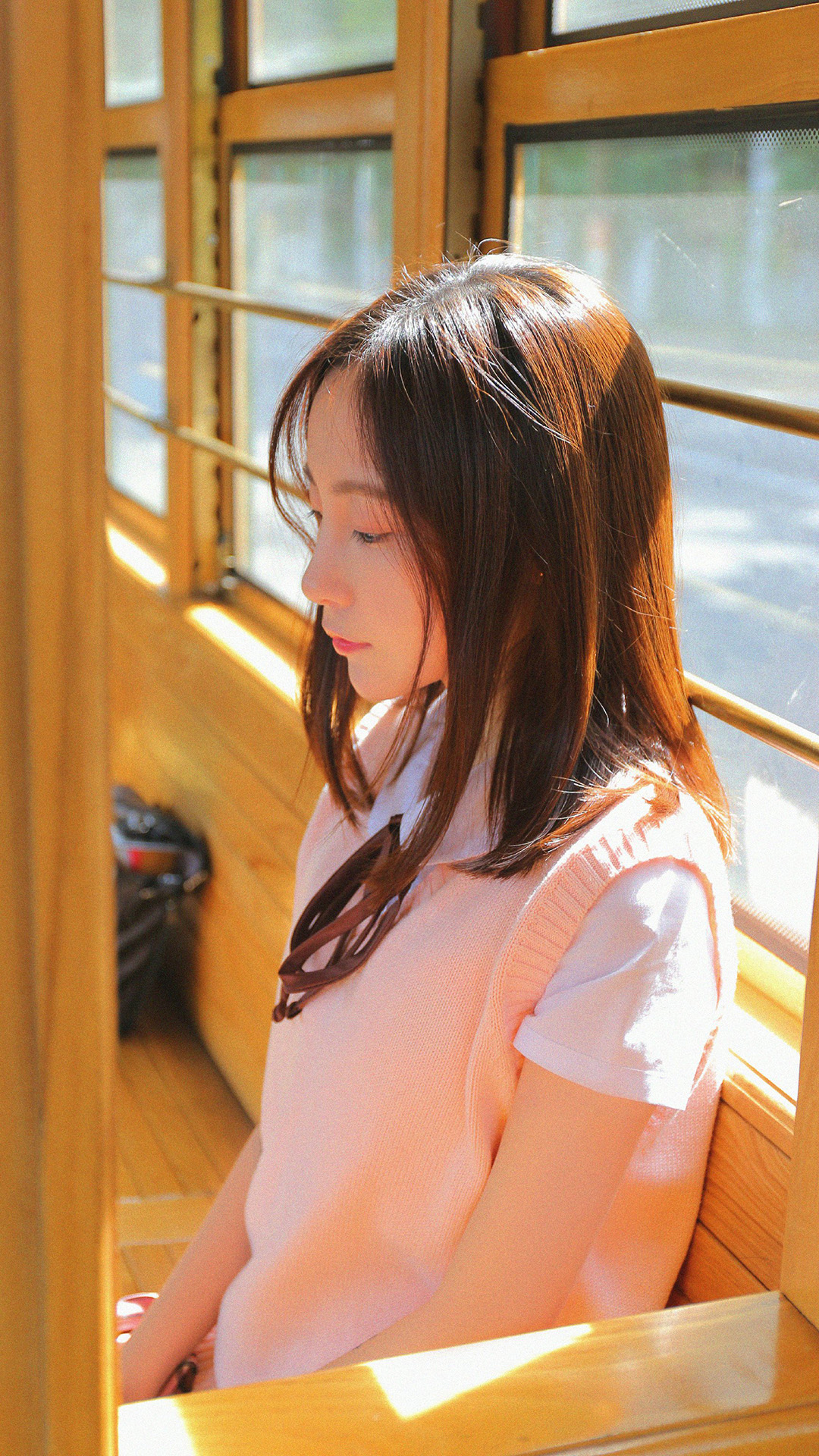 日系甜美清纯美女写真图片