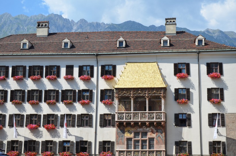 奥地利因斯布鲁克建筑风景图片