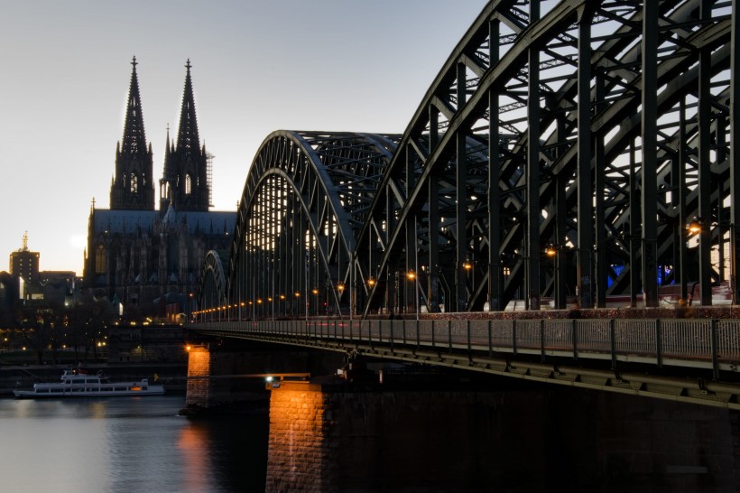德国科隆建筑风景图片