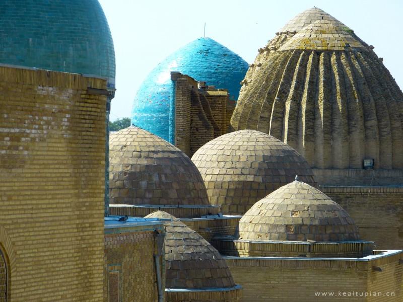 唯美乌兹别克斯坦撒马尔罕建筑风景图片大全