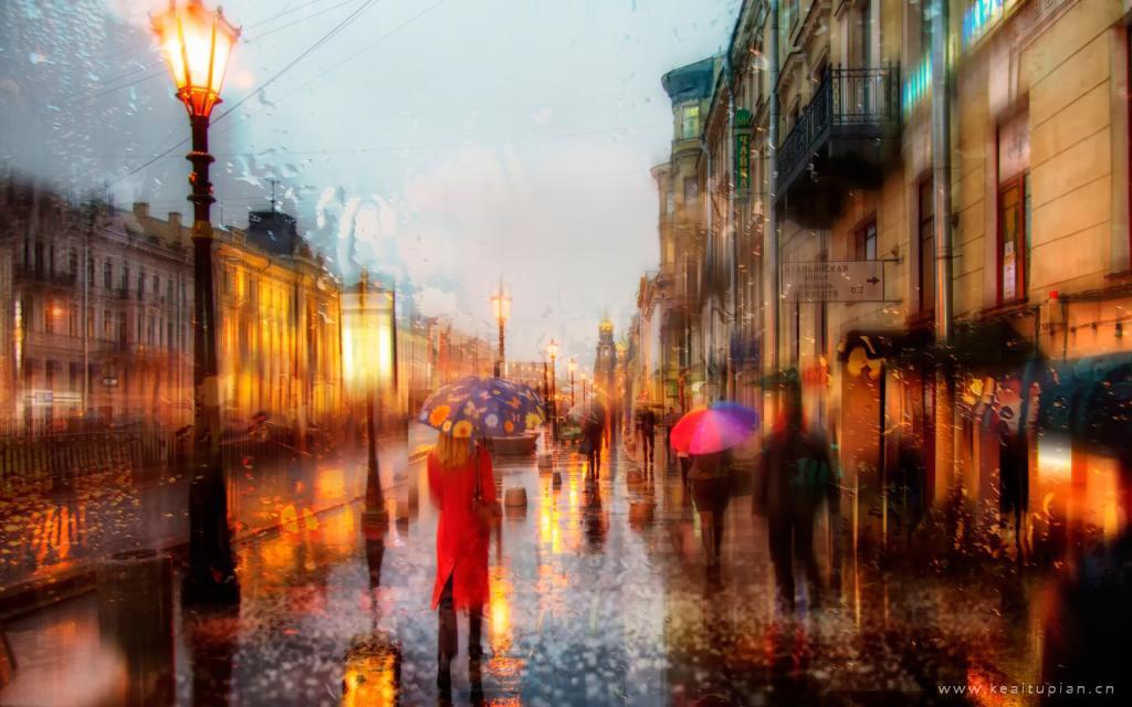 带你去看圣彼得堡的雨天