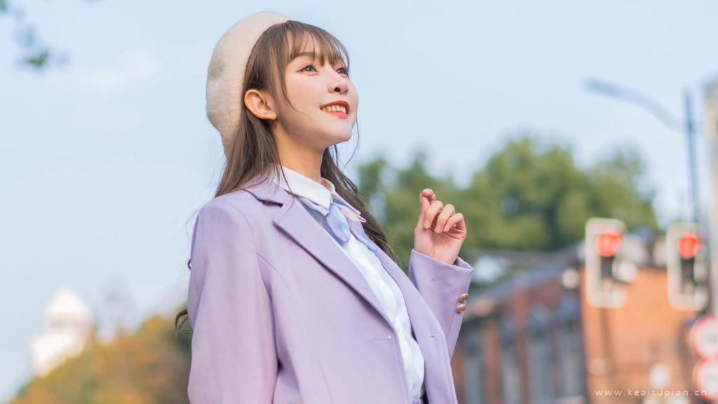 超可爱俏皮JK美少女高清写真图片