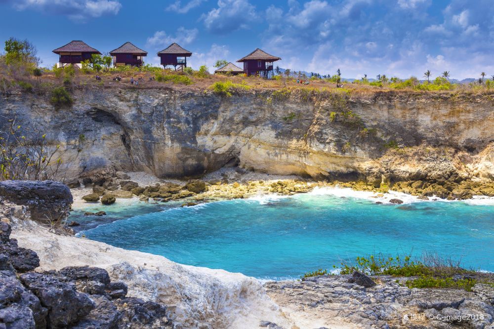 巴厘岛蓝梦岛绝美大海风景高清壁纸图片