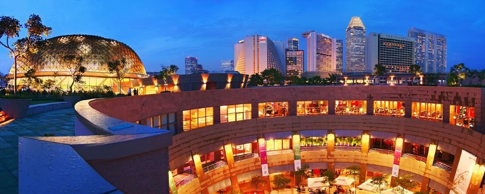高清新加坡滨海艺术中心图片 滨海艺术中心旅游景点真实照片风景
