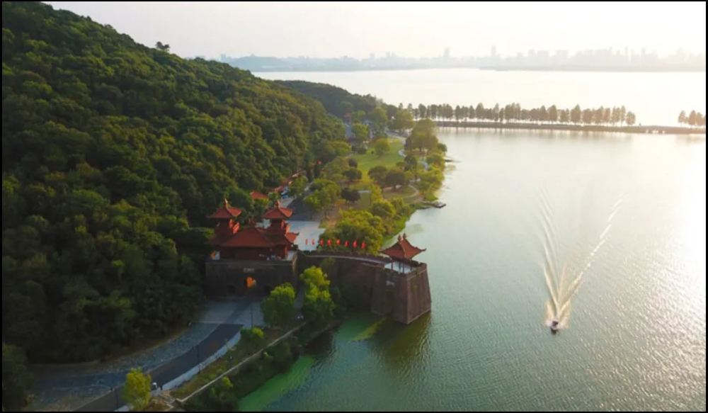 高清武汉东湖图片 东湖旅游景点真实照片风景