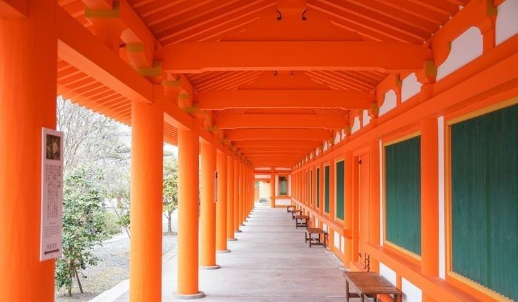 京都三十三间堂旅游景点高清风景图片