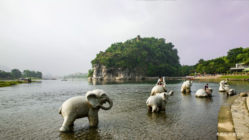 高清桂林象山景区图片 象山景区旅游景点真实照片风景