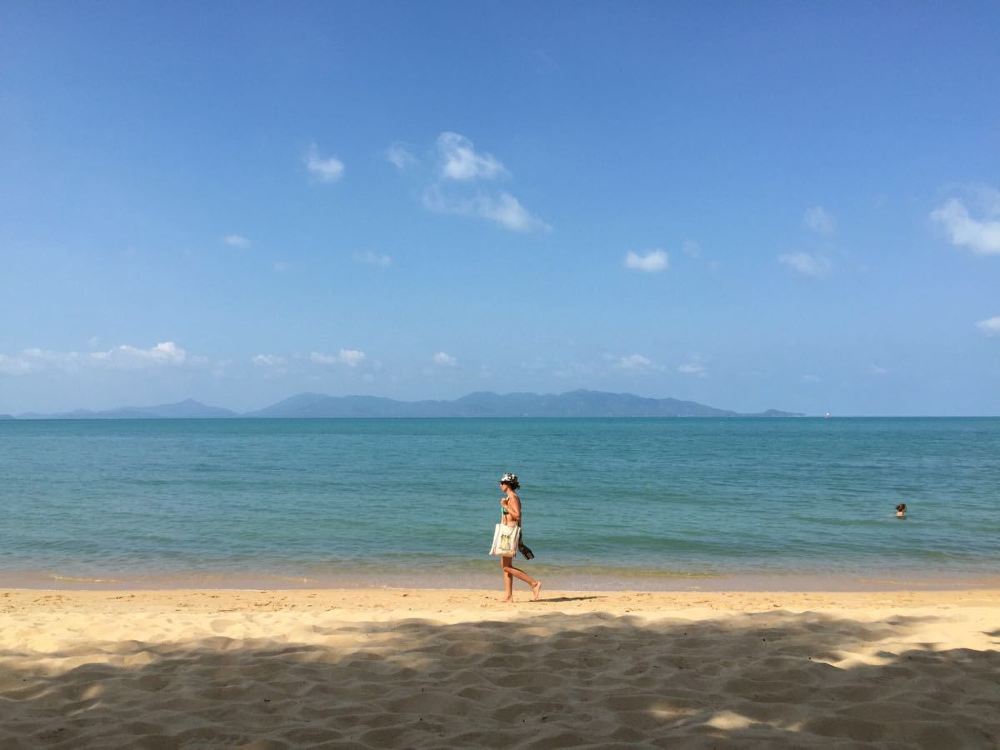 高清苏梅岛湄南海滩图片 湄南海滩旅游景点真实照片风景