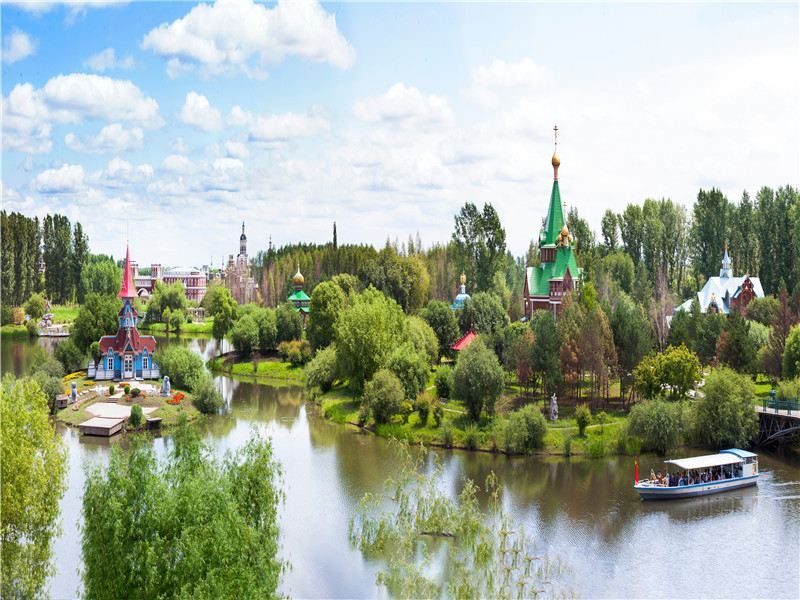 高清哈尔滨伏尔加庄园图片 伏尔加庄园旅游景点真实照片风景