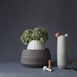 <b>瑞典设计有机形状的陶瓷花瓶</b>